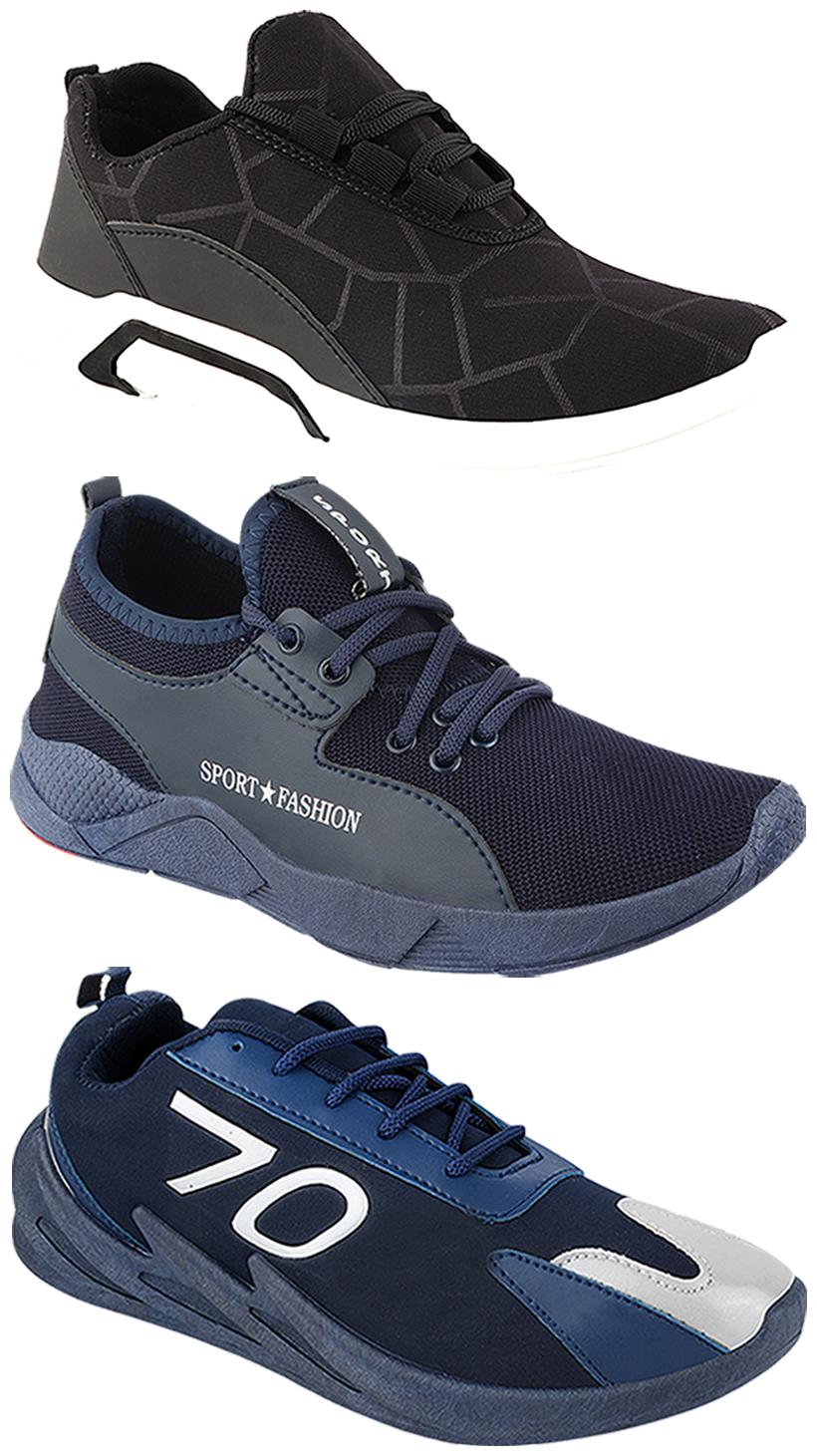 

Birde Men Multi-Color Casual Shoes - CASUAL SPORTS SNEAKERS RUNNNING SHOES - BRD-300-BLK-342-351