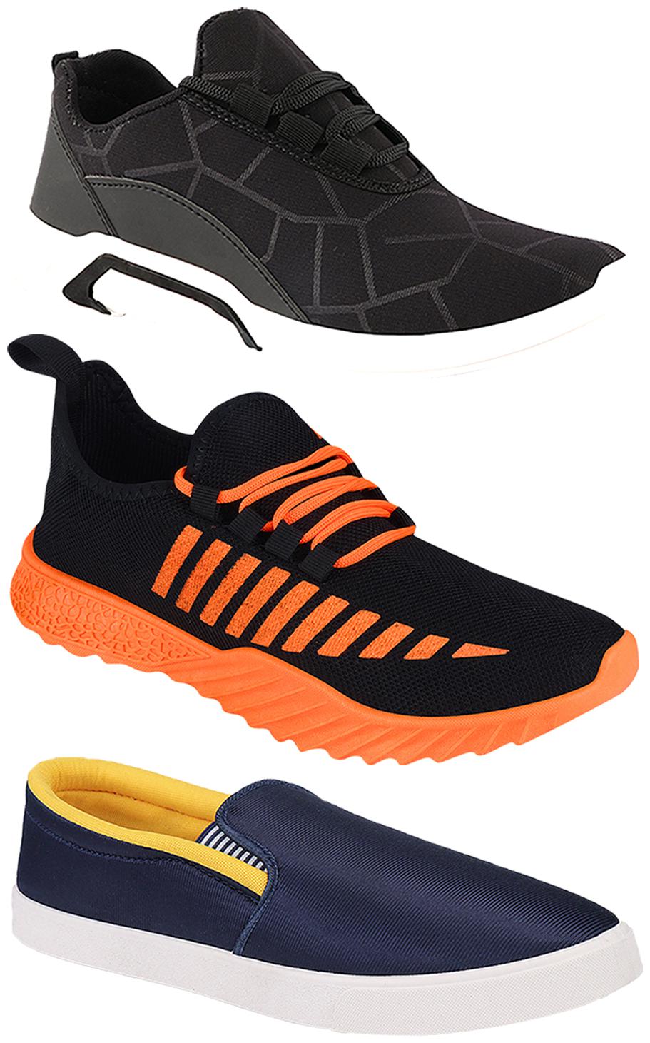 

Birde Men Multi-Color Casual Shoes - BRD-300-BLK BIRDE-52-359