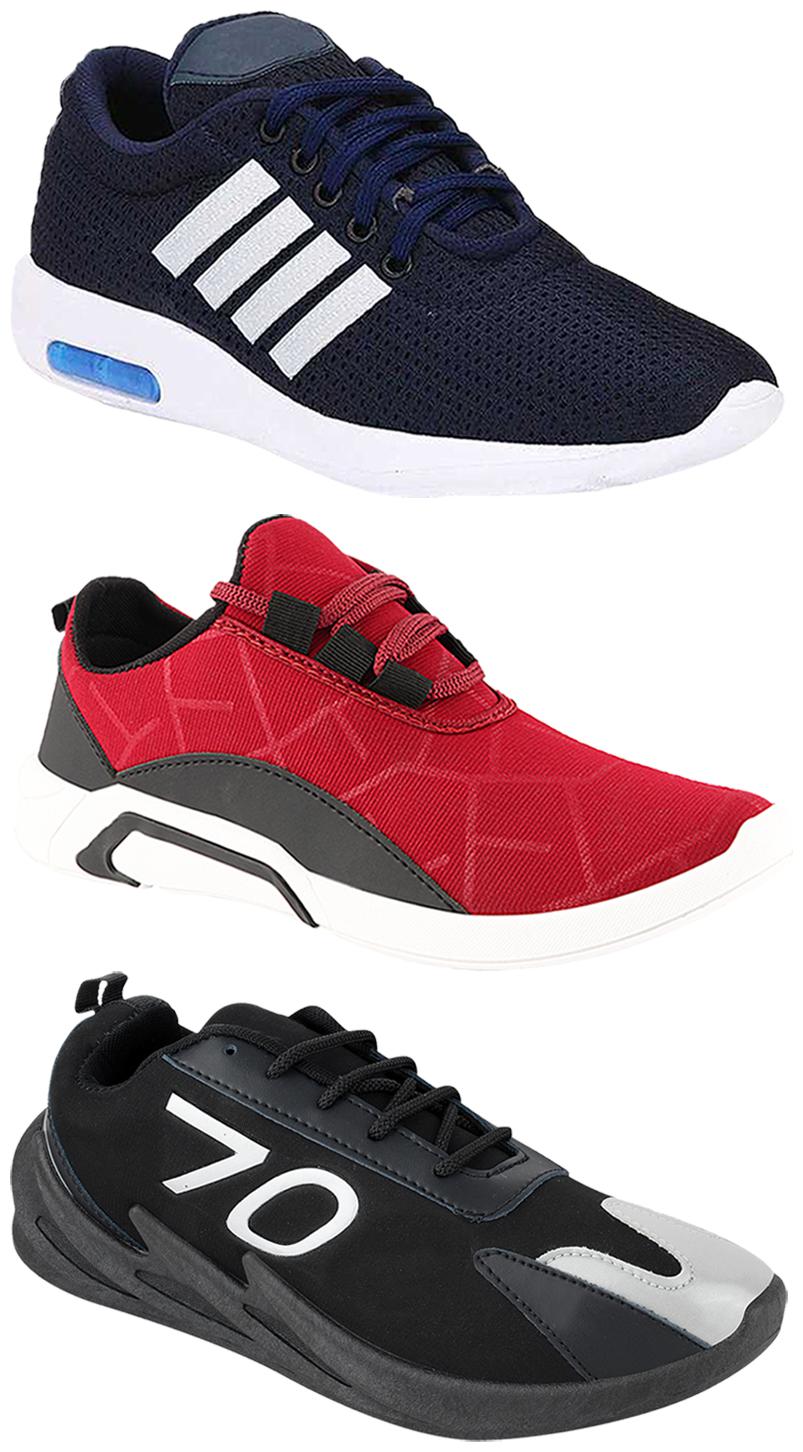 

Birde Men Multi-Color Casual Shoes - CASUAL SPORTS SNEAKERS RUNNNING SHOES - BRD-304-BLU BRD-300-CHRY BRD-350
