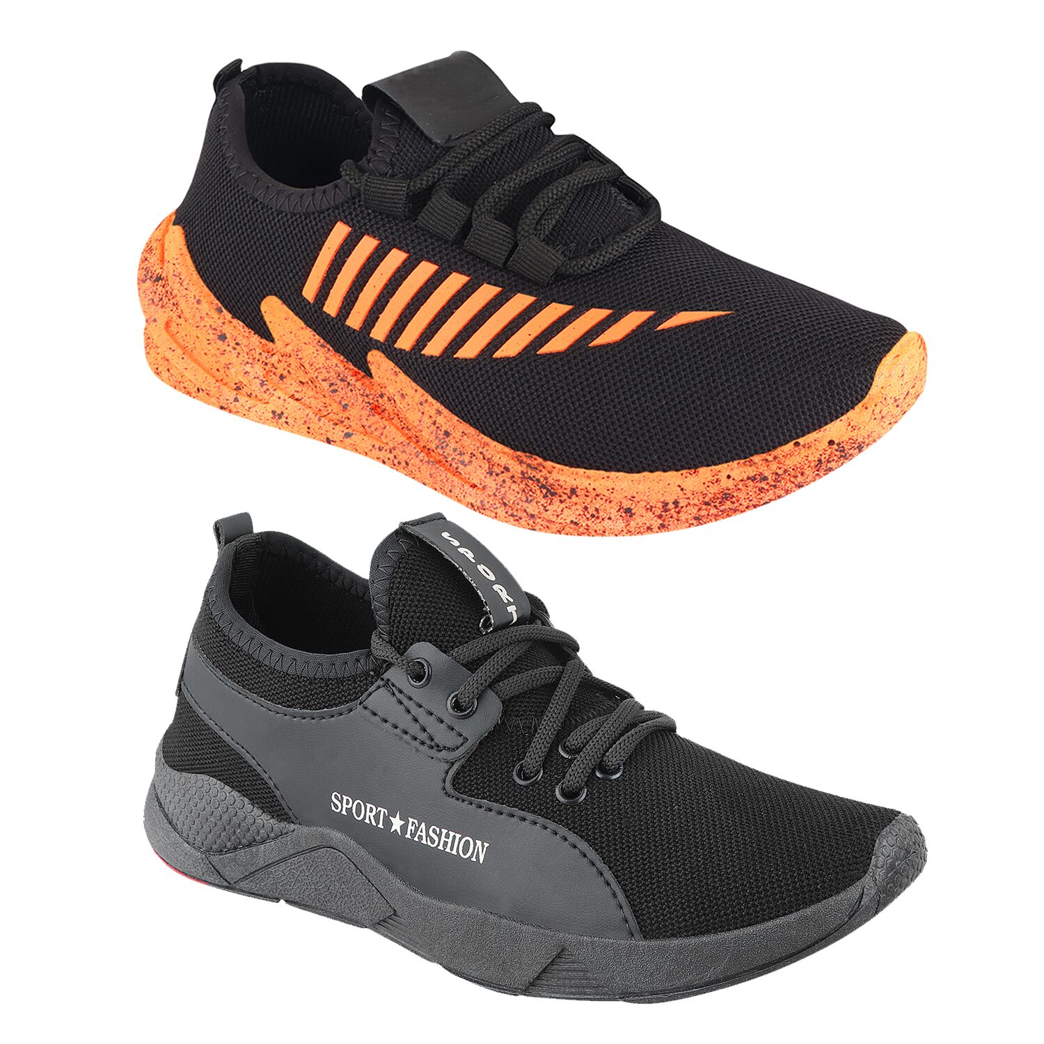 

Birde Men Multi-Color Casual Shoes - BRD-343-324-ORNG