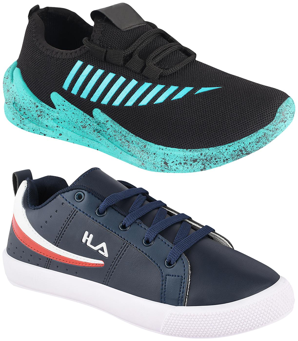 

Birde Men Multi-Color Casual Shoes - BRD-365-324-SGRN
