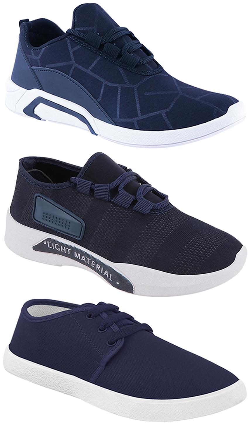 

Birde Men Multi-Color Casual Shoes - BRD-300-BLU-301-BLU-1078
