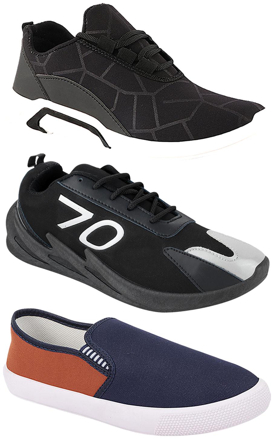 

Birde Men Multi-Color Casual Shoes - CASUAL SPORTS SNEAKERS RUNNNING SHOES - BRD-300-BLK-309-TAN-350