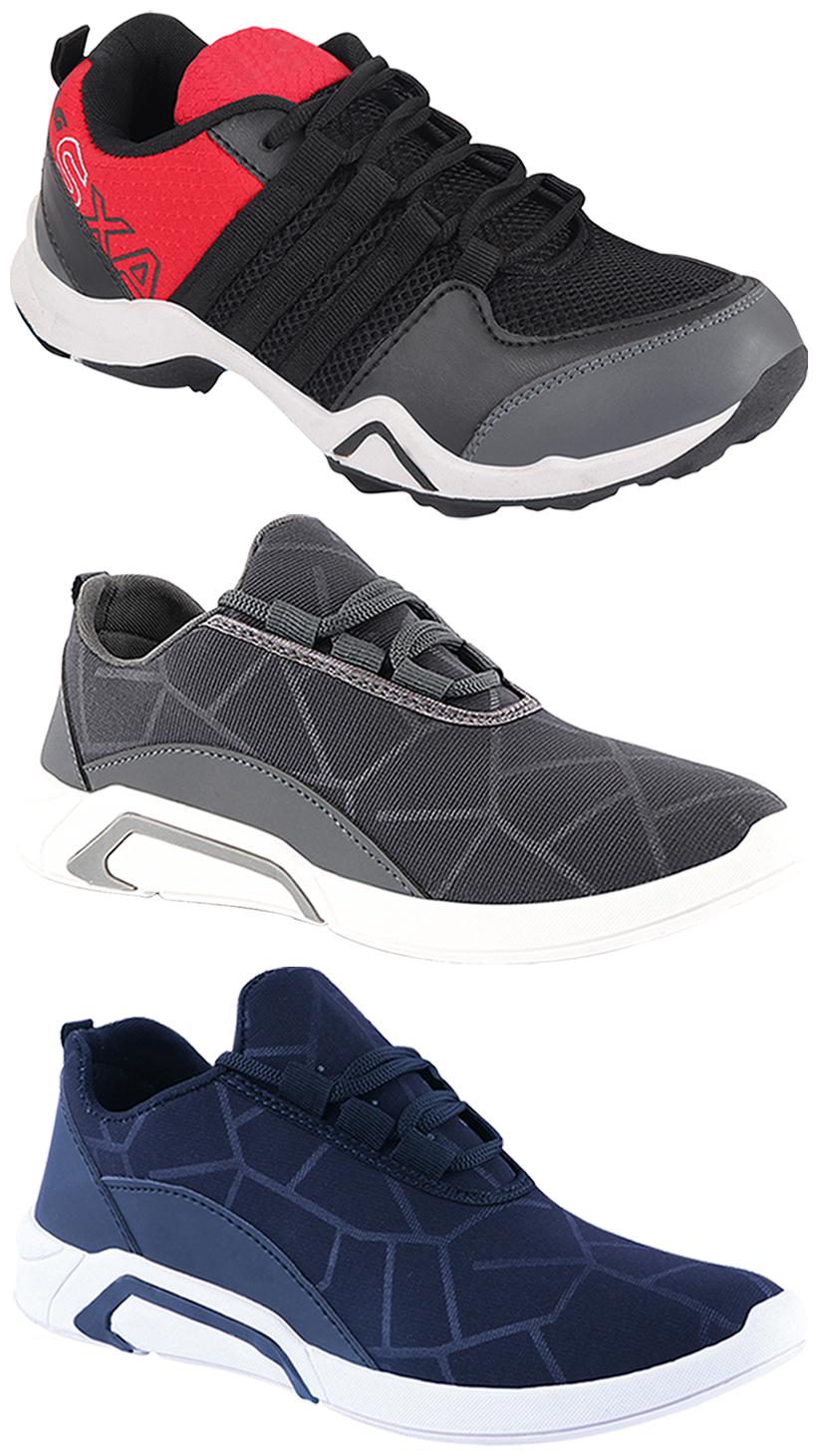 

Birde Men Multi-Color Casual Shoes - BRD-300-BLU-300-GRY AX-2