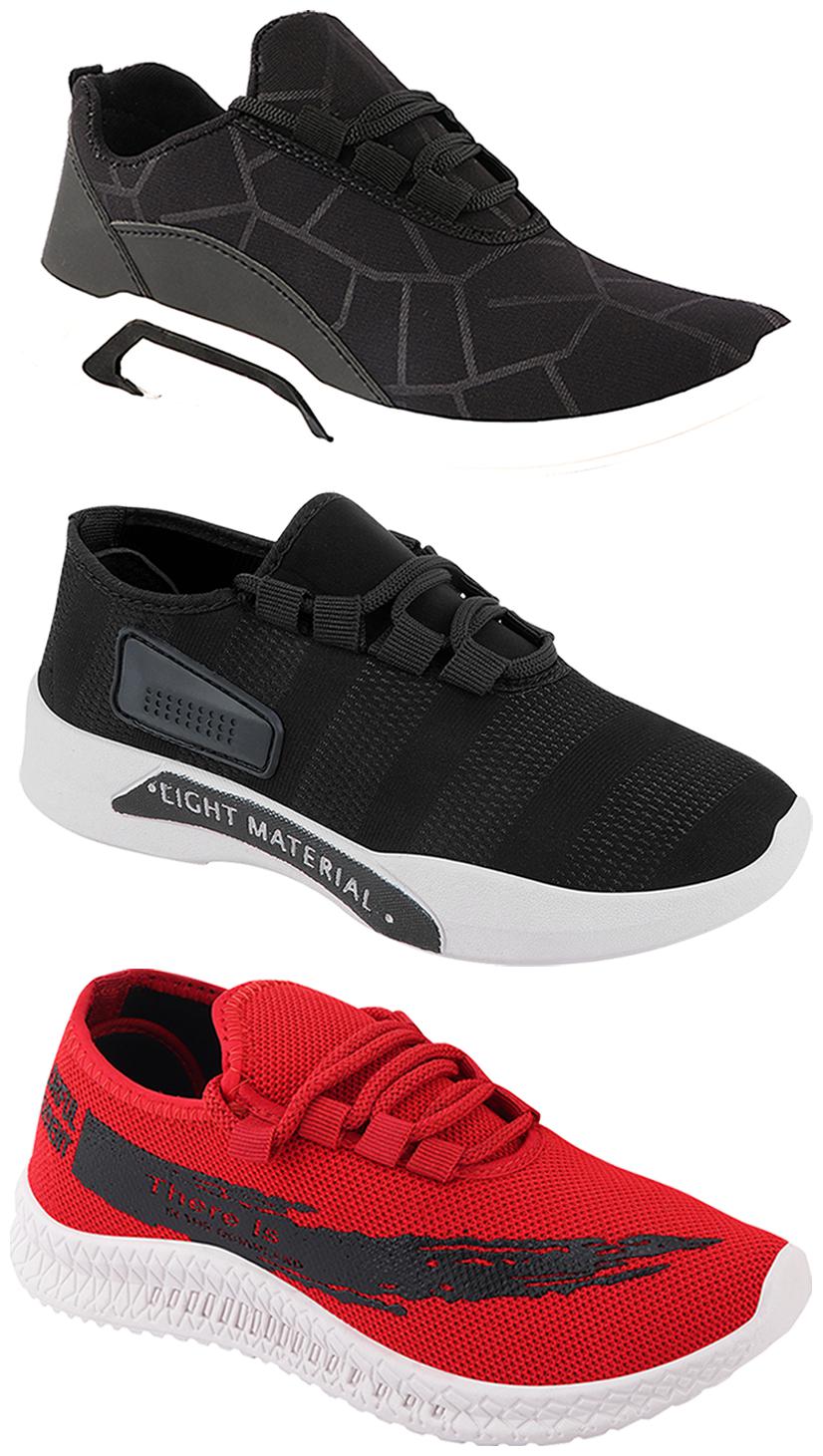 

Birde Men Multi-Color Casual Shoes - BRD-300-BLK-301-BLK-321