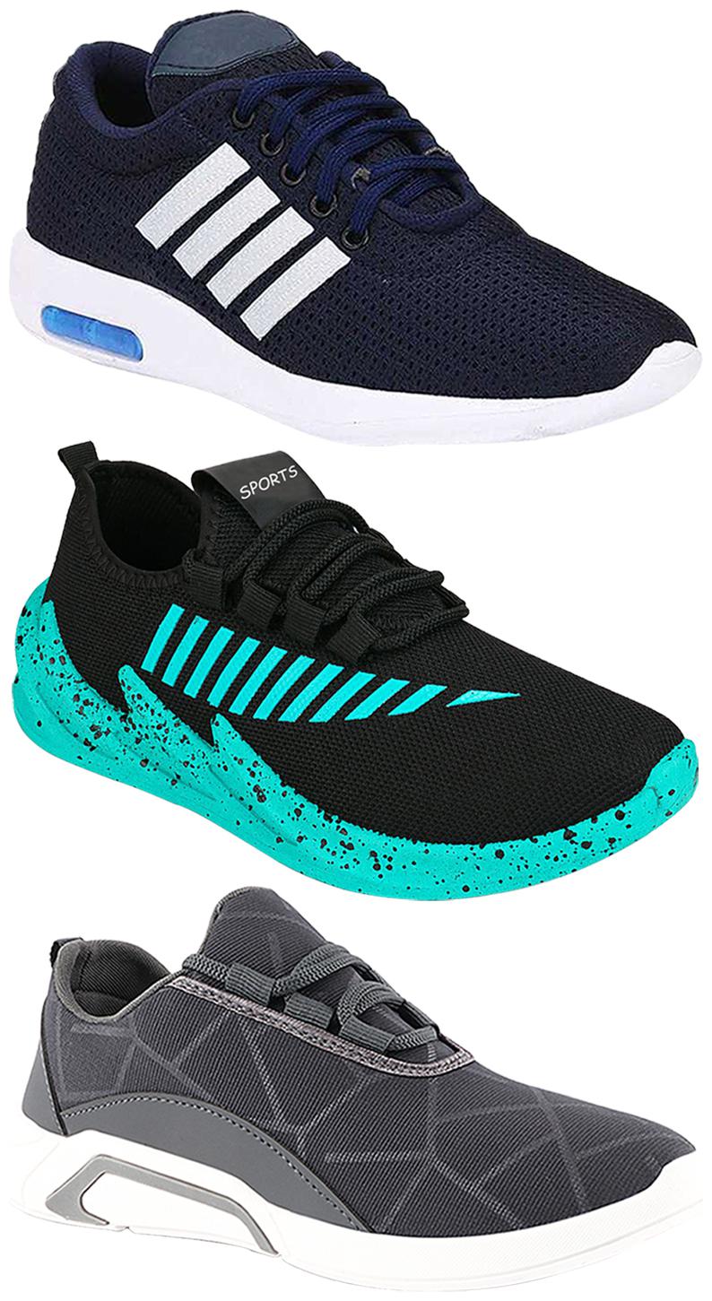 

Birde Men Multi-Color Casual Shoes - BRD-304-BLU BRD-300-GRY BRD-324-SGRN