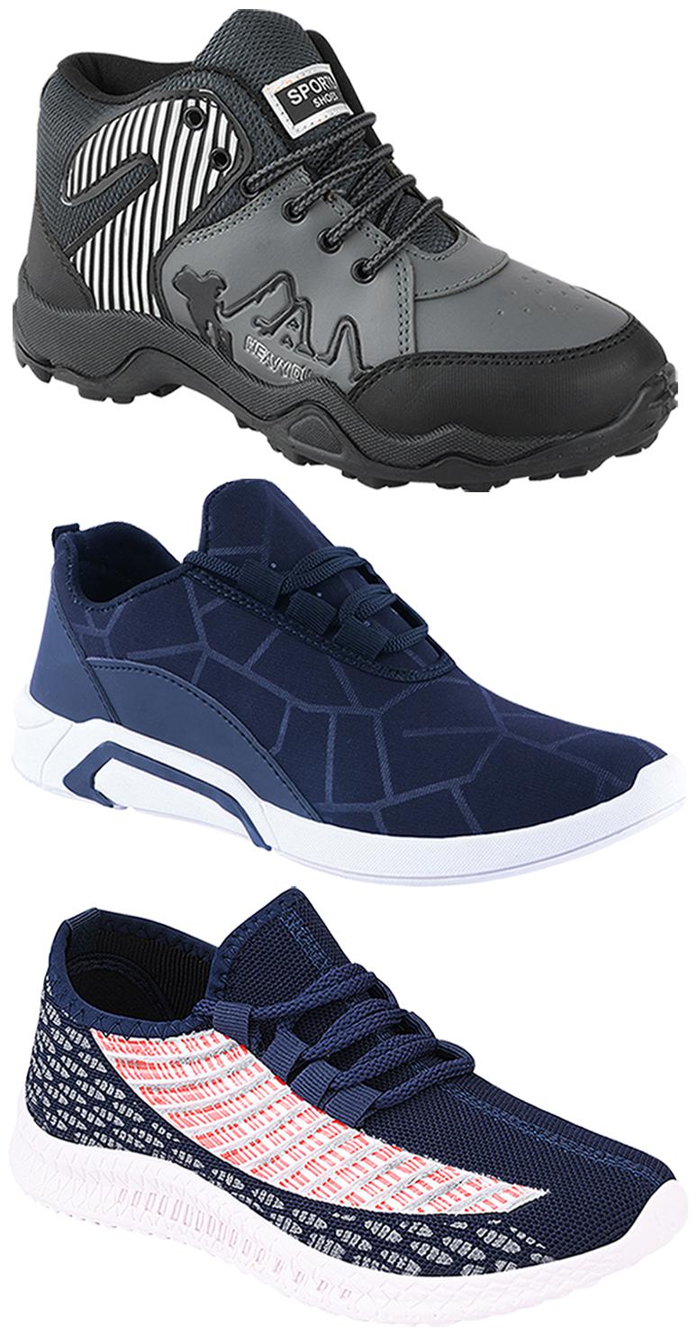 

Birde Men Multi-Color Casual Shoes - BRD-300-BLU-315-367