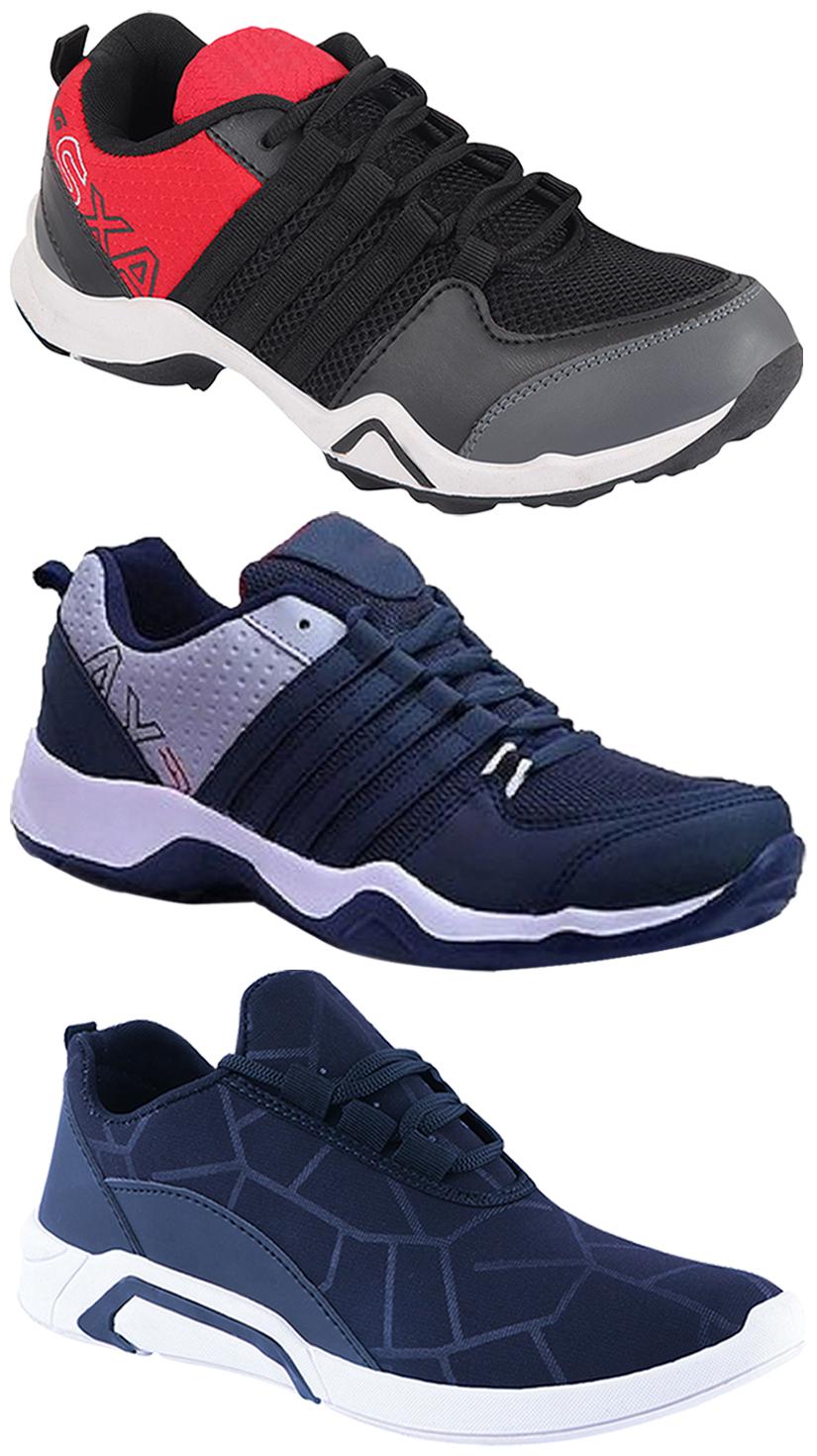 

Birde Men Multi-Color Casual Shoes - BRD-300-BLU AX-1 AX-2