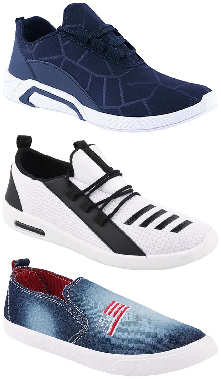

Birde Men Multi-Color Casual Shoes - BRD-300-BLU-1220-376