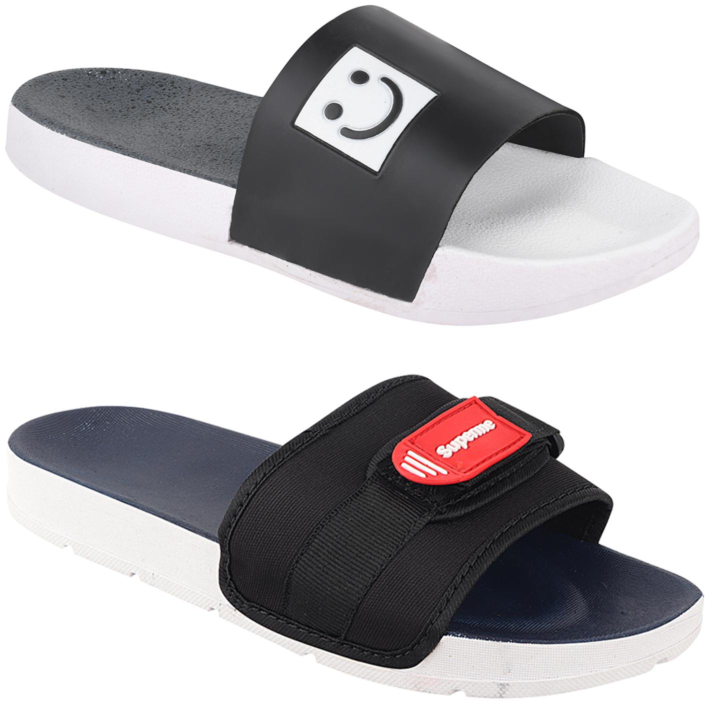 

Birde Men Multi Flip-Flops - 2 Pair