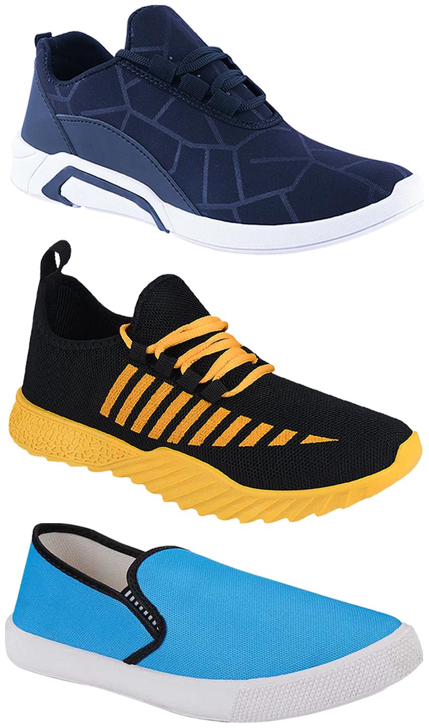 

Birde Men Multi-Color Casual Shoes - BRD-300-BLU-309-SKY-360