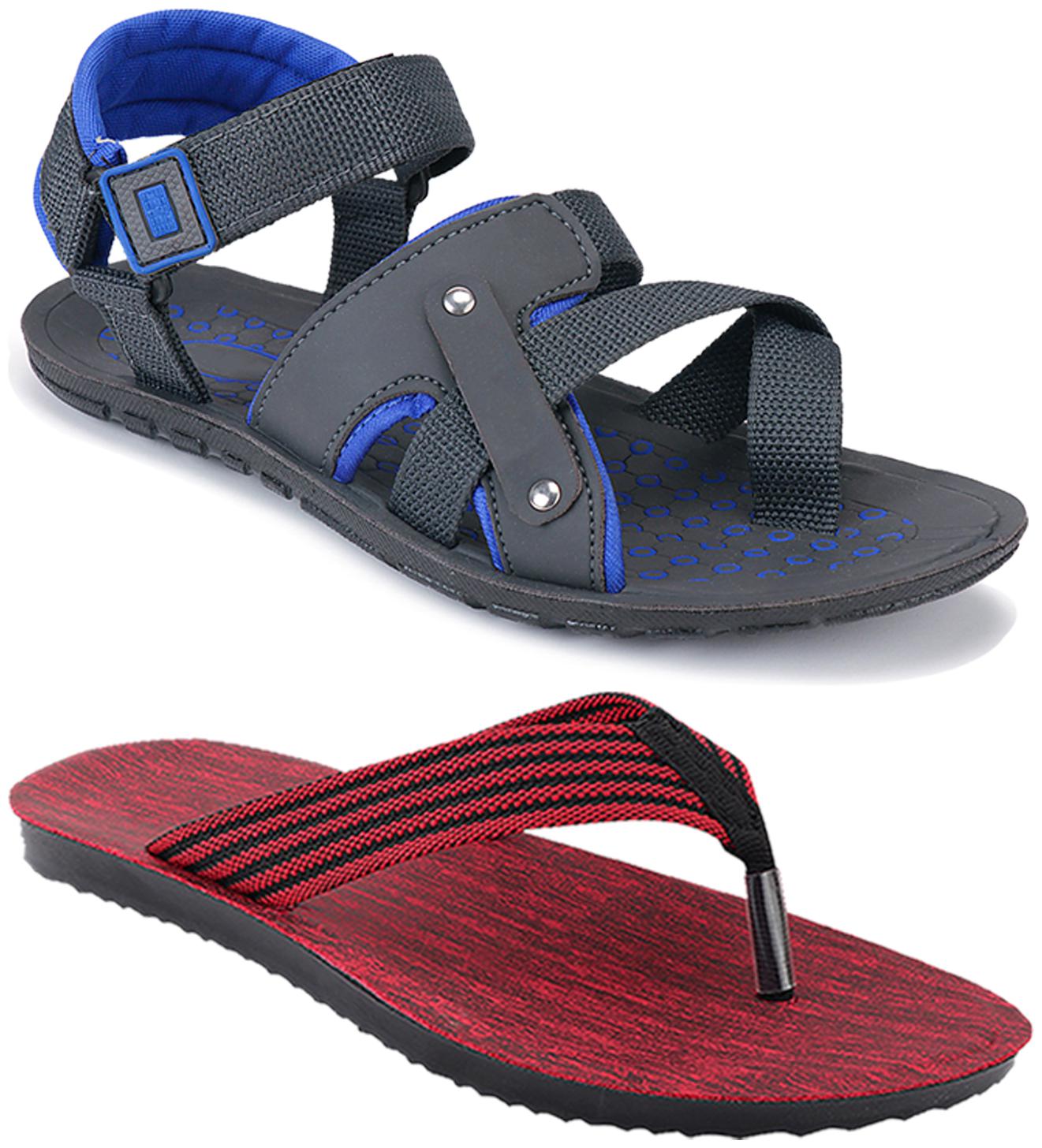 

Birde Men Multi-Color Sandals - 2 Pair