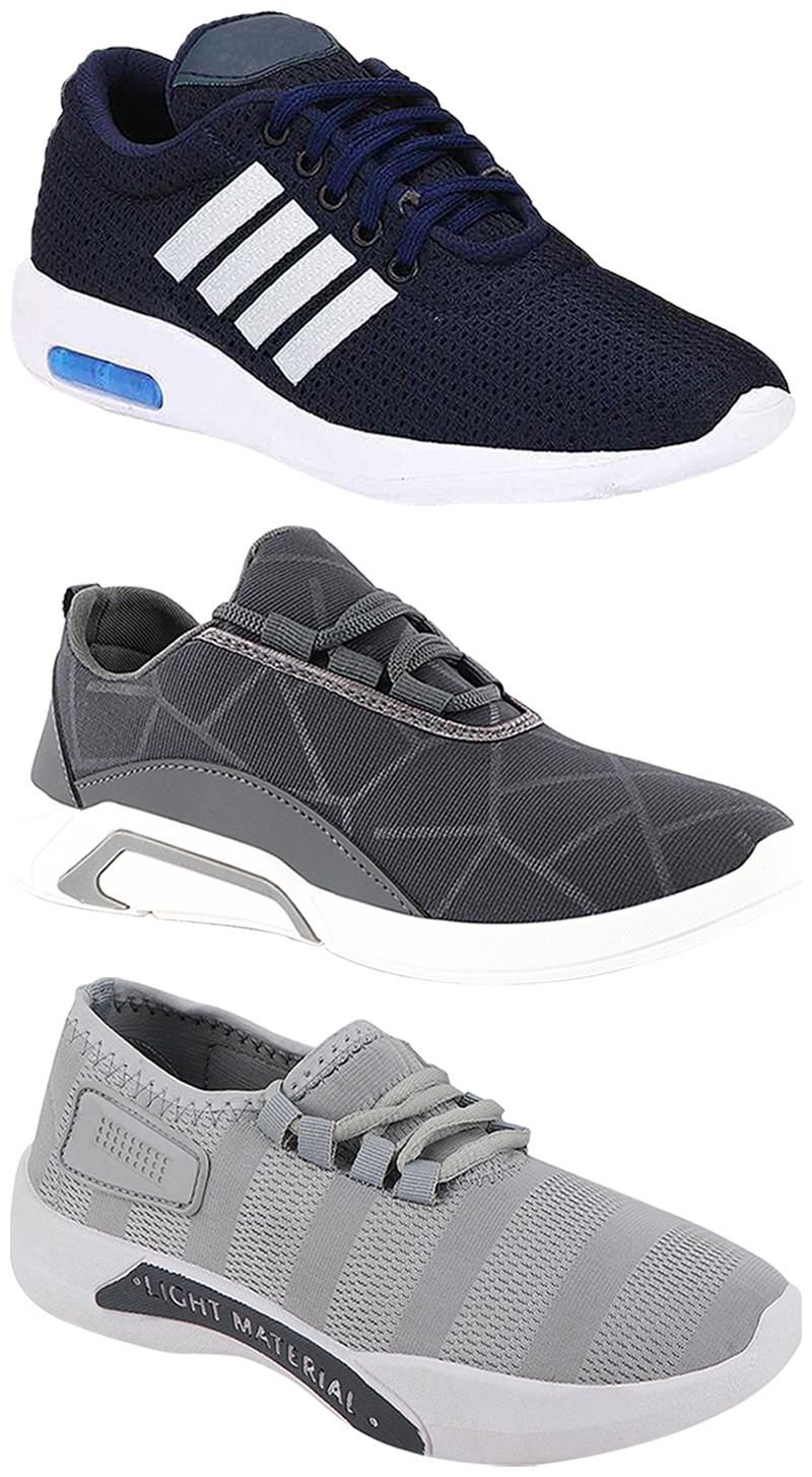 

Birde Men Multi-Color Casual Shoes - BRD-304-BLU BRD-300-GRY BRD-301-GRY