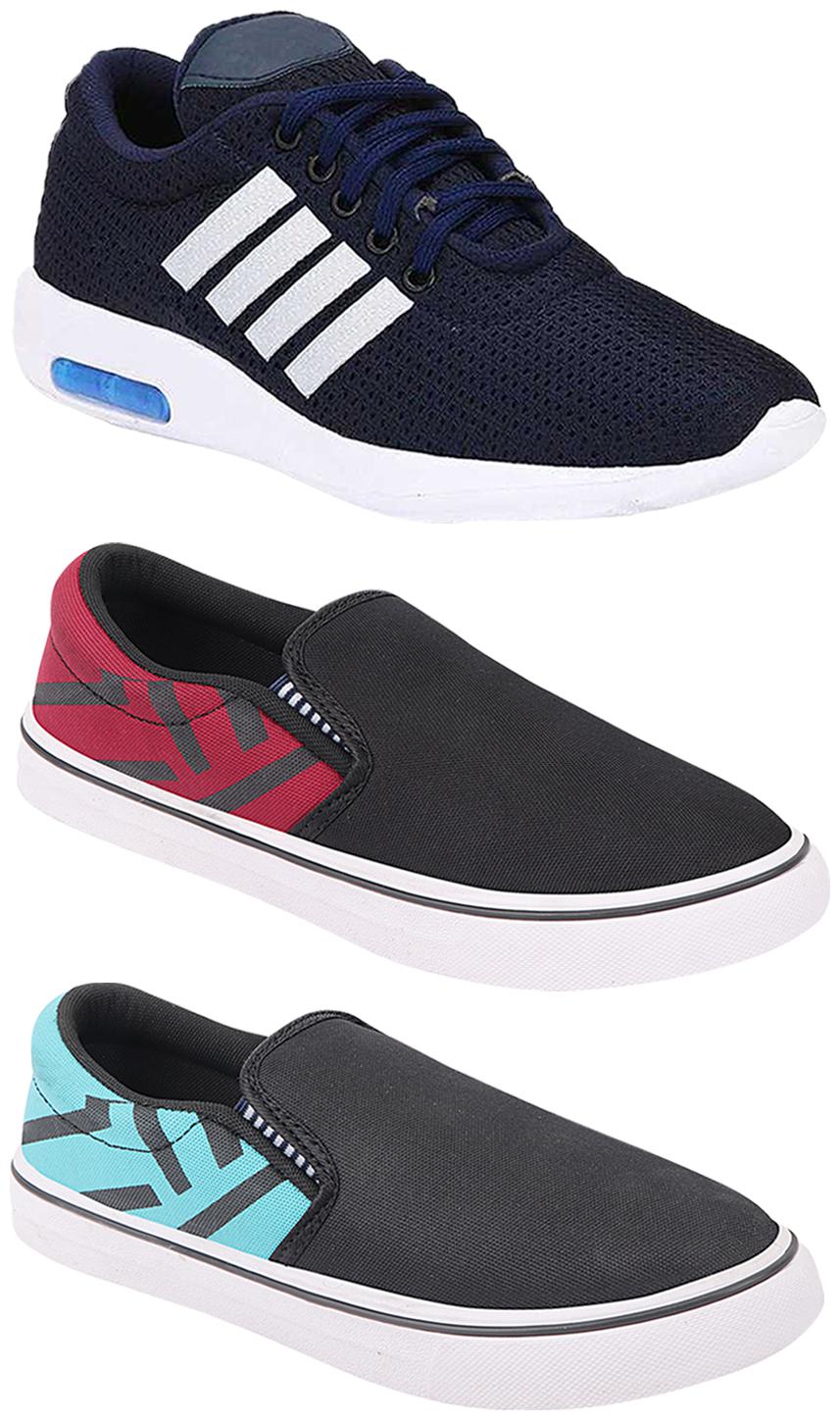 

Birde Men Multi-Color Casual Shoes - BRD-304-BLU BRD-308-MRN BRD-308-SGRN