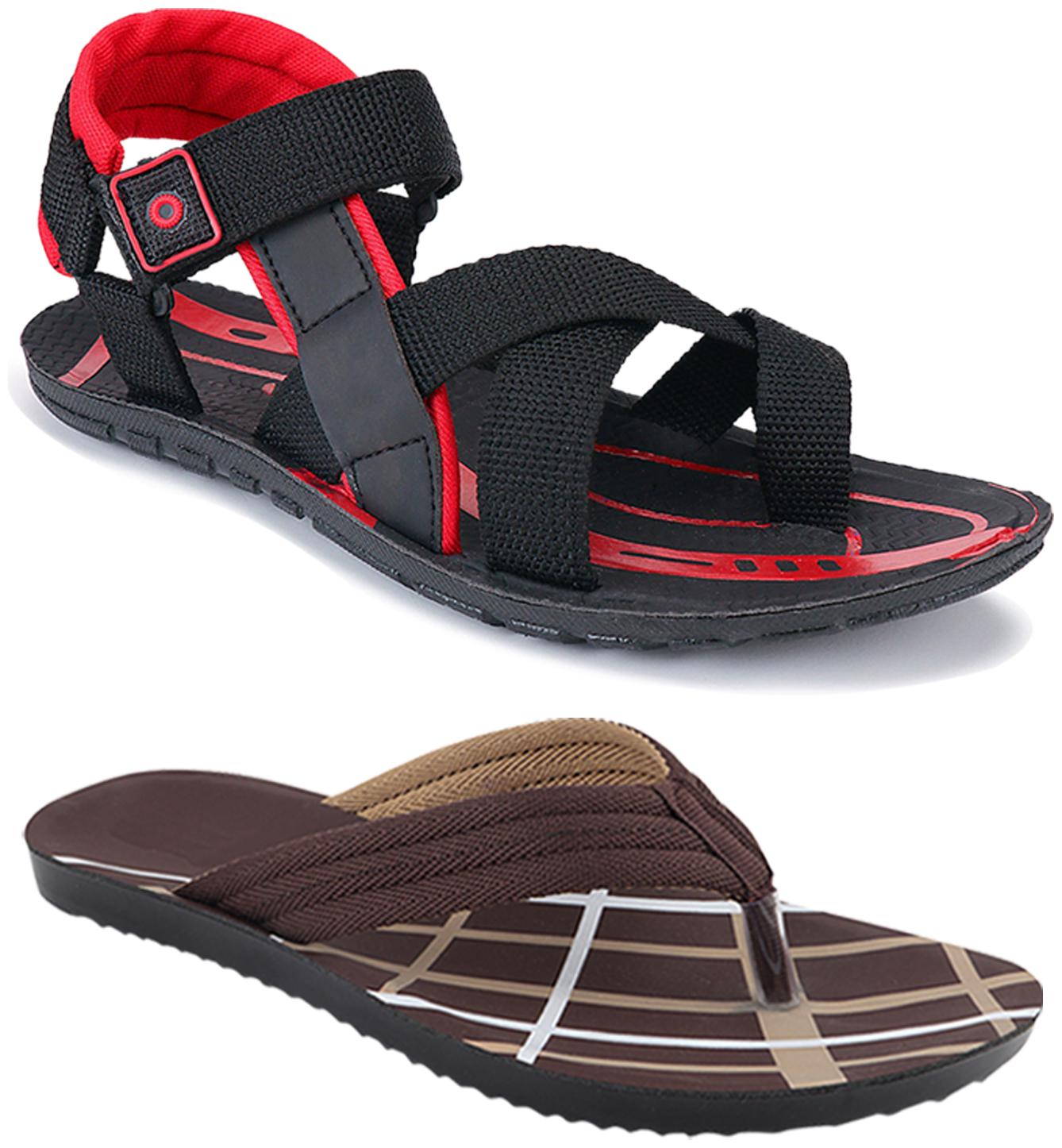 

Birde Men Multi-Color Sandals - 2 Pair