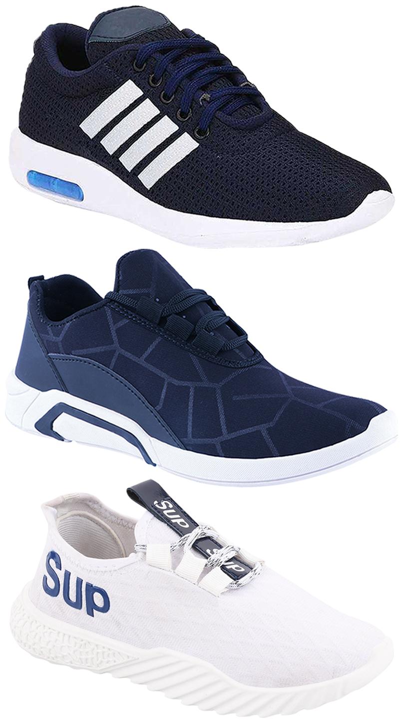 

Birde Men Multi-Color Casual Shoes - CASUAL SPORTS SNEAKERS RUNNNING SHOES - BRD-304-BLU BRD-300-BLU BRD-385