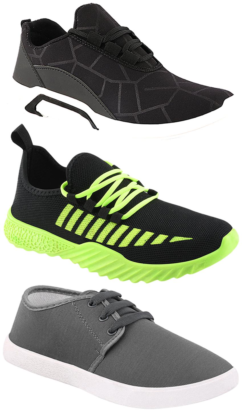 

Birde Men Multi-Color Casual Shoes - BRD-300-BLK-1079-361
