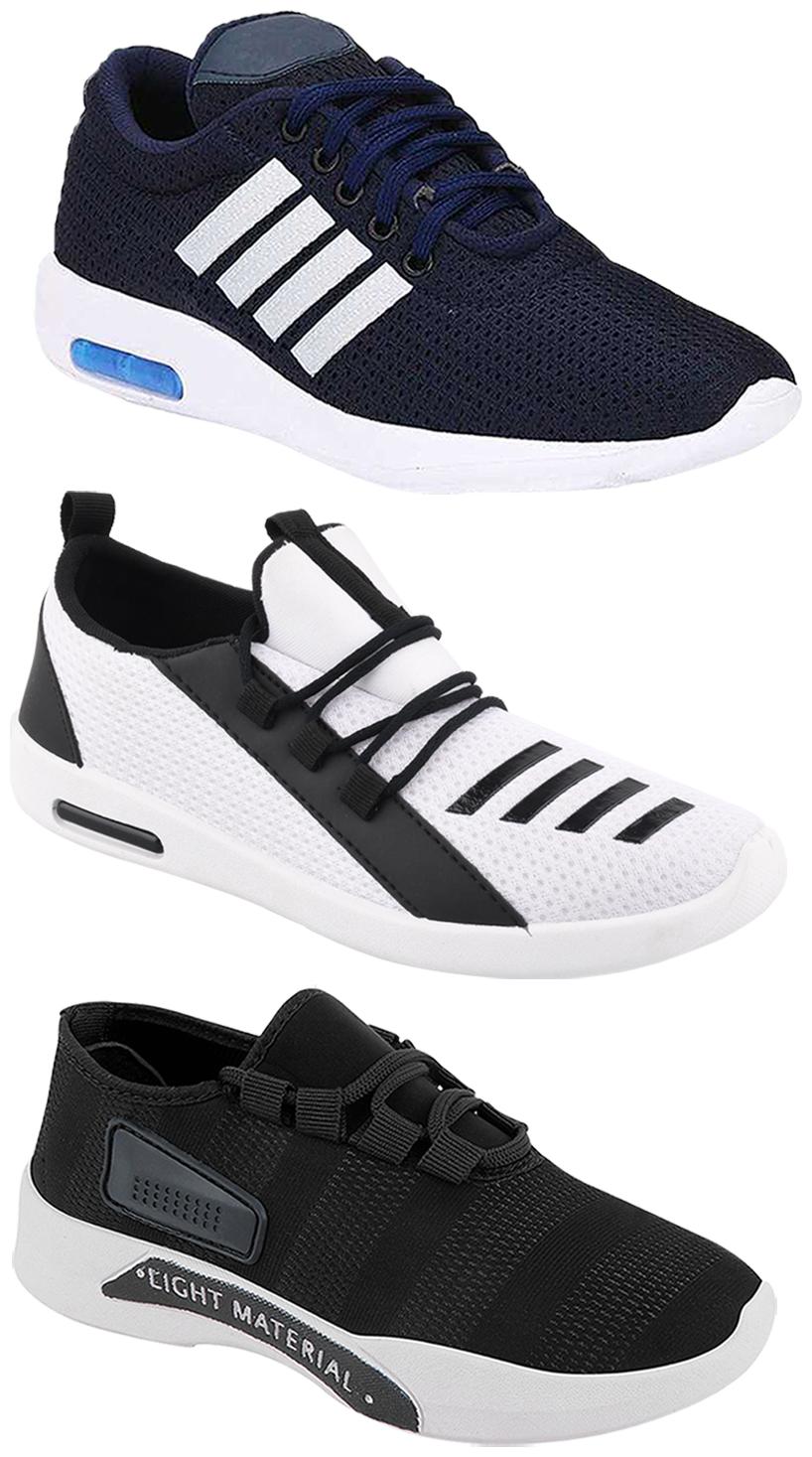 

Birde Men Multi-Color Casual Shoes - BRD-304-BLU BRD-301-BLK BRD-376