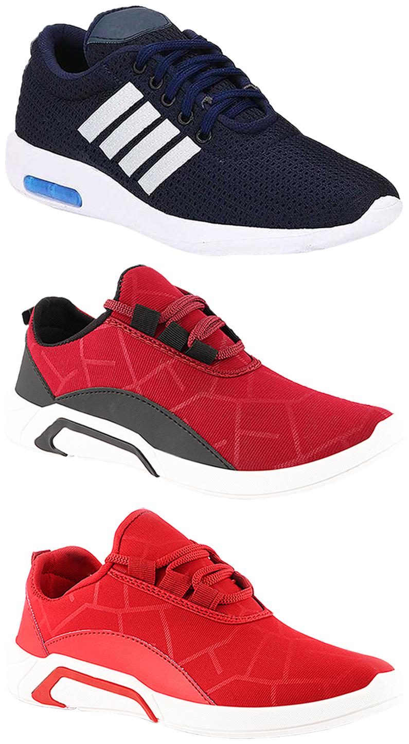 

Birde Men Multi-Color Casual Shoes - BRD-304-BLU BRD-300-CHRY BRD-300-RED