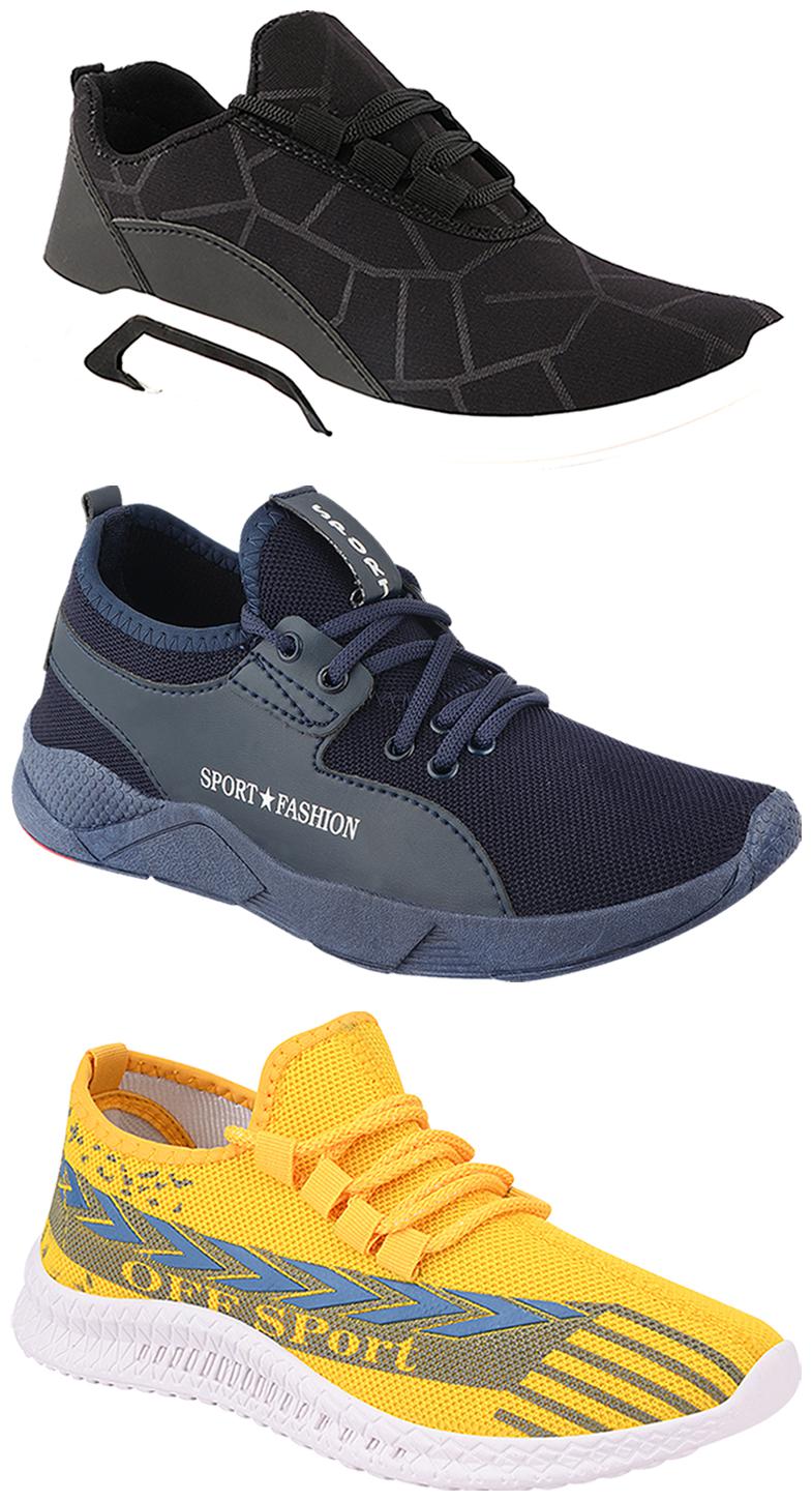 

Birde Men Multi-Color Casual Shoes - BRD-300-BLK-316-342