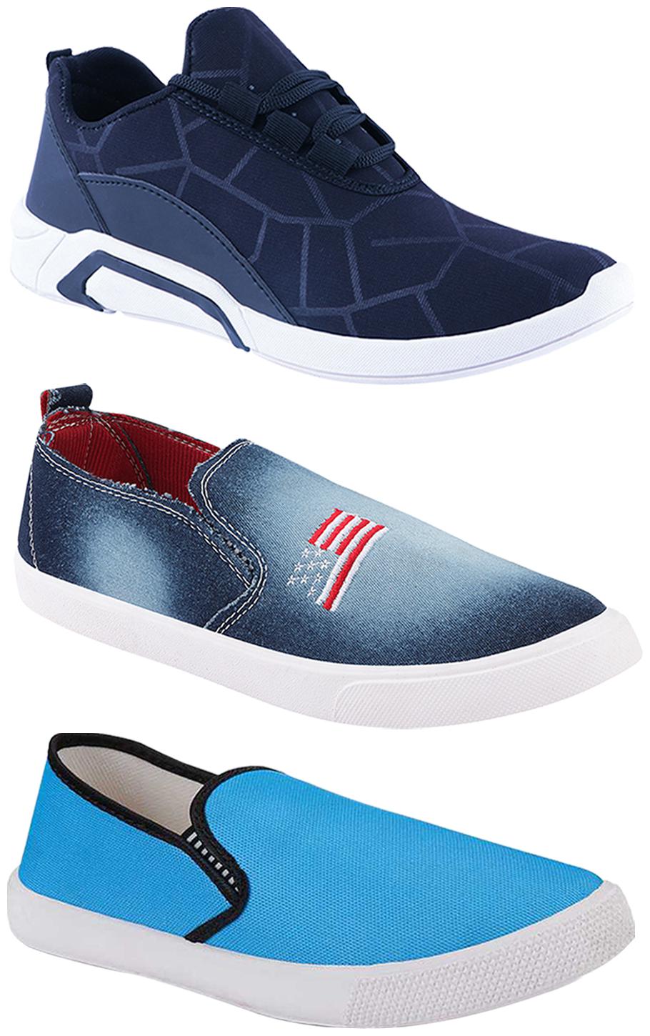 

Birde Men Multi-Color Casual Shoes - BRD-300-BLU-309-SKY-1220
