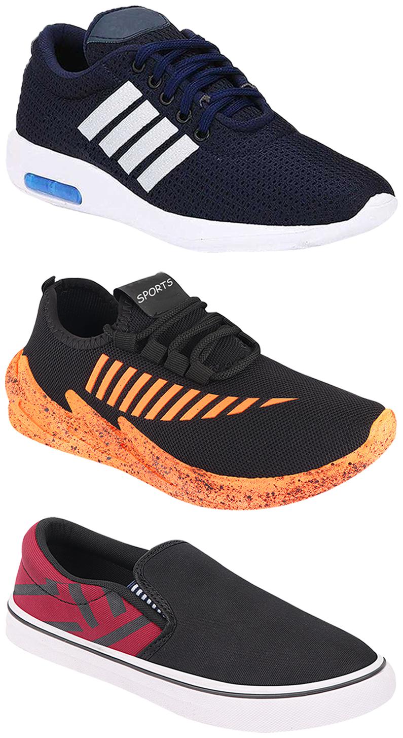 

Birde Men Multi-Color Casual Shoes - BRD-304-BLU BRD-308-MRN BRD-324-ORNG