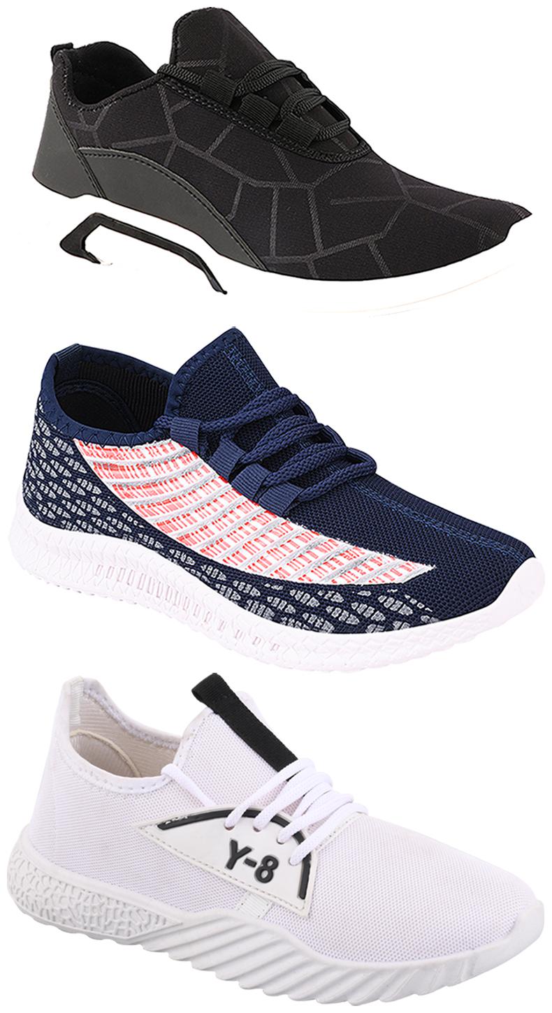 

Birde Men Multi-Color Casual Shoes - BRD-300-BLK-315-377