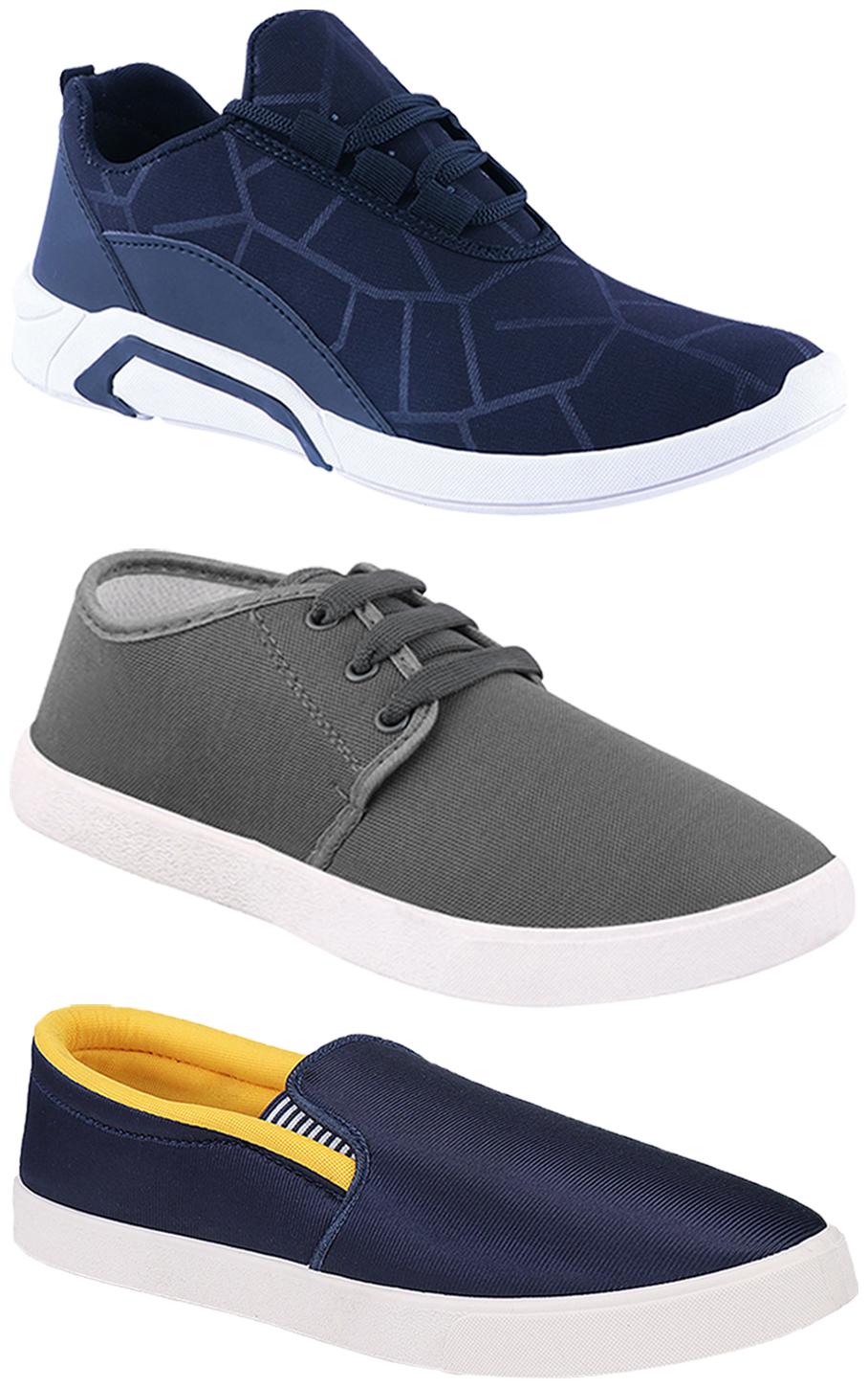 

Birde Men Multi-Color Casual Shoes - BRD-300-BLU-1079 BIRDE-52