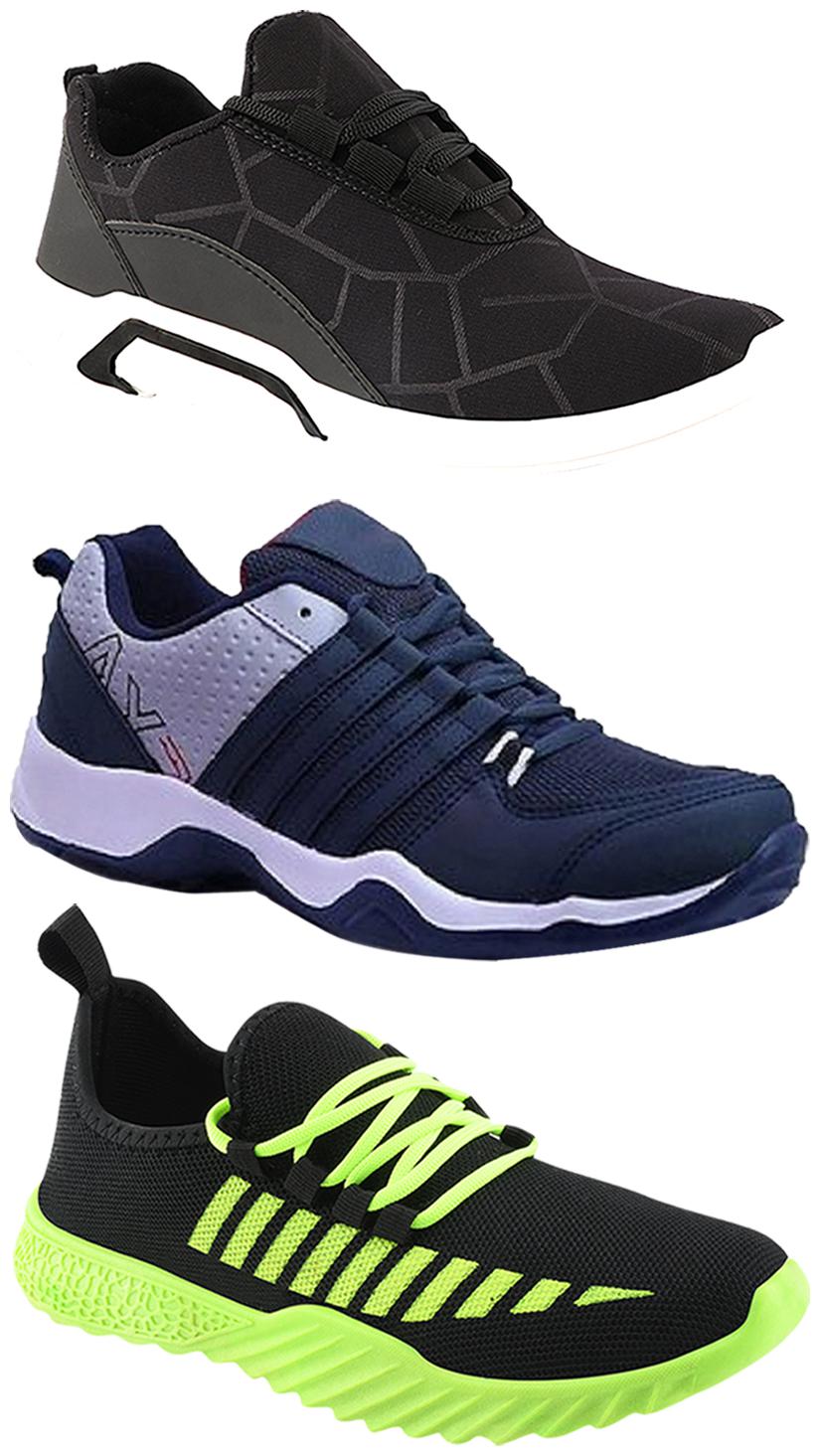 

Birde Men Multi-Color Casual Shoes - BRD-300-BLK-361 AX-1