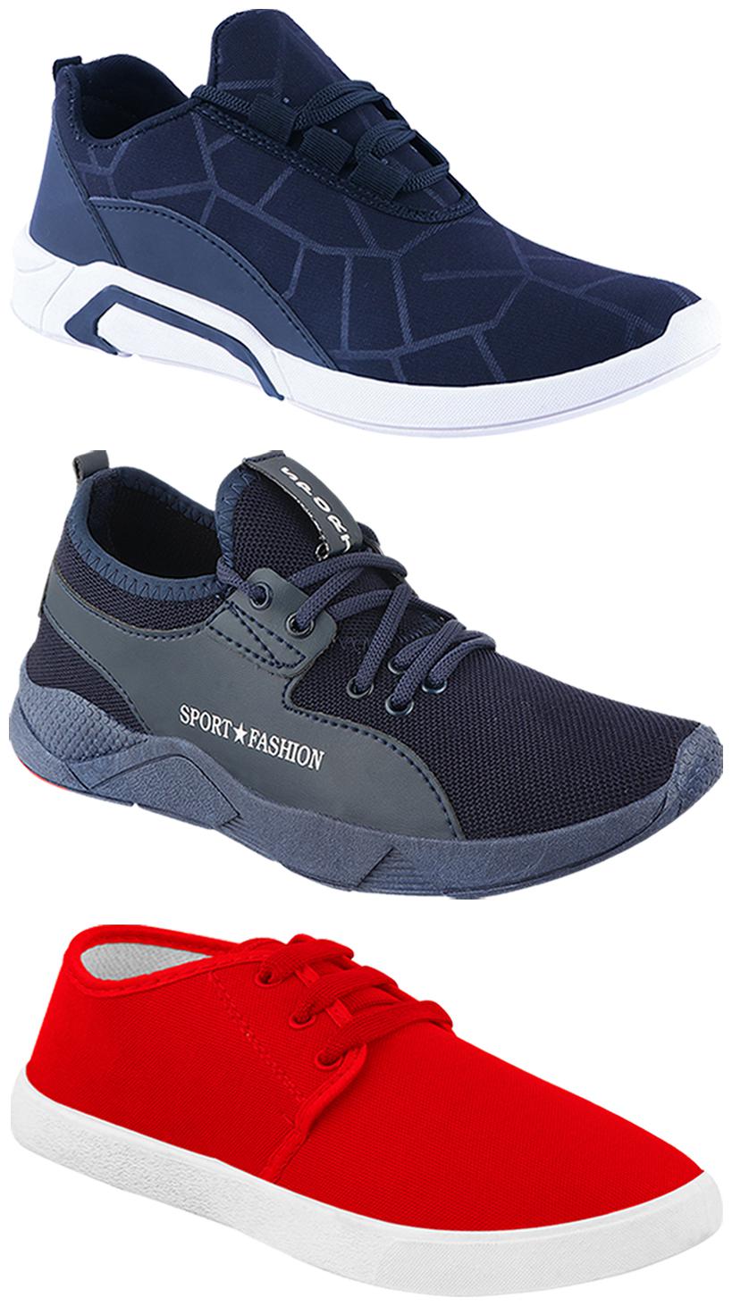 

Birde Men Multi-Color Casual Shoes - BRD-300-BLU-1077-342