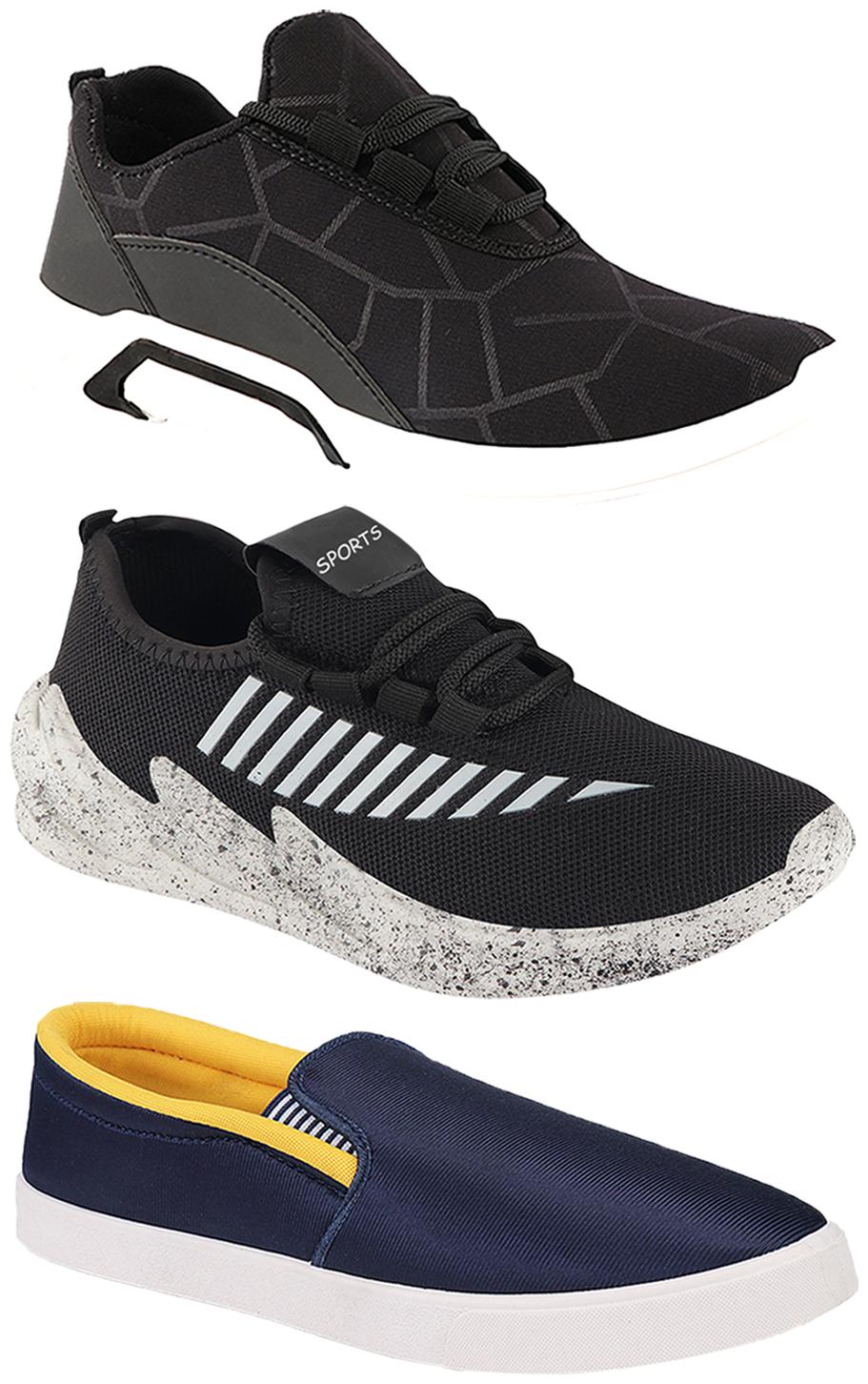 

Birde Men Multi-Color Casual Shoes - BRD-300-BLK BIRDE-52-324-GRY