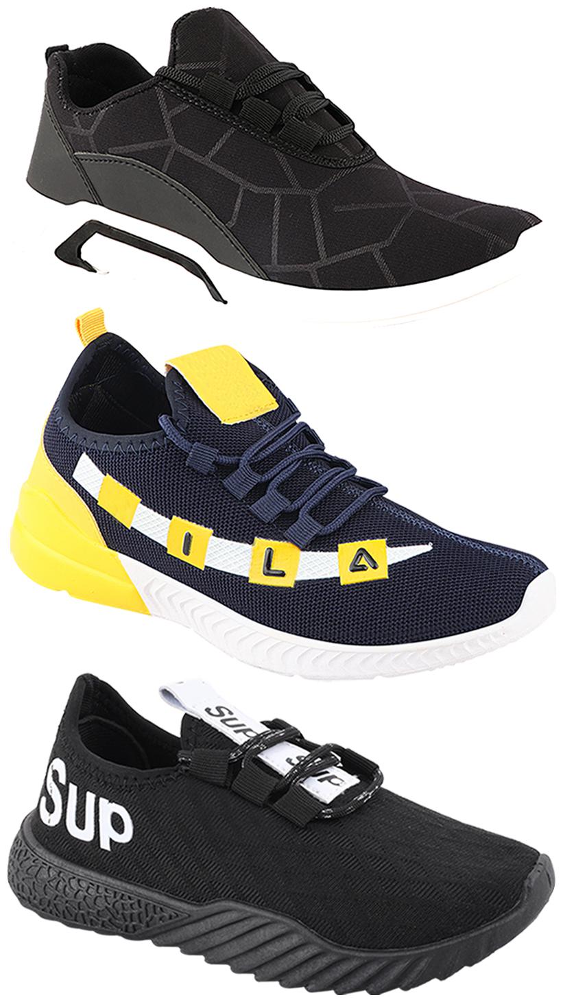 

Birde Men Multi-Color Casual Shoes - CASUAL SPORTS SNEAKERS RUNNNING SHOES - BRD-300-BLK-330-384