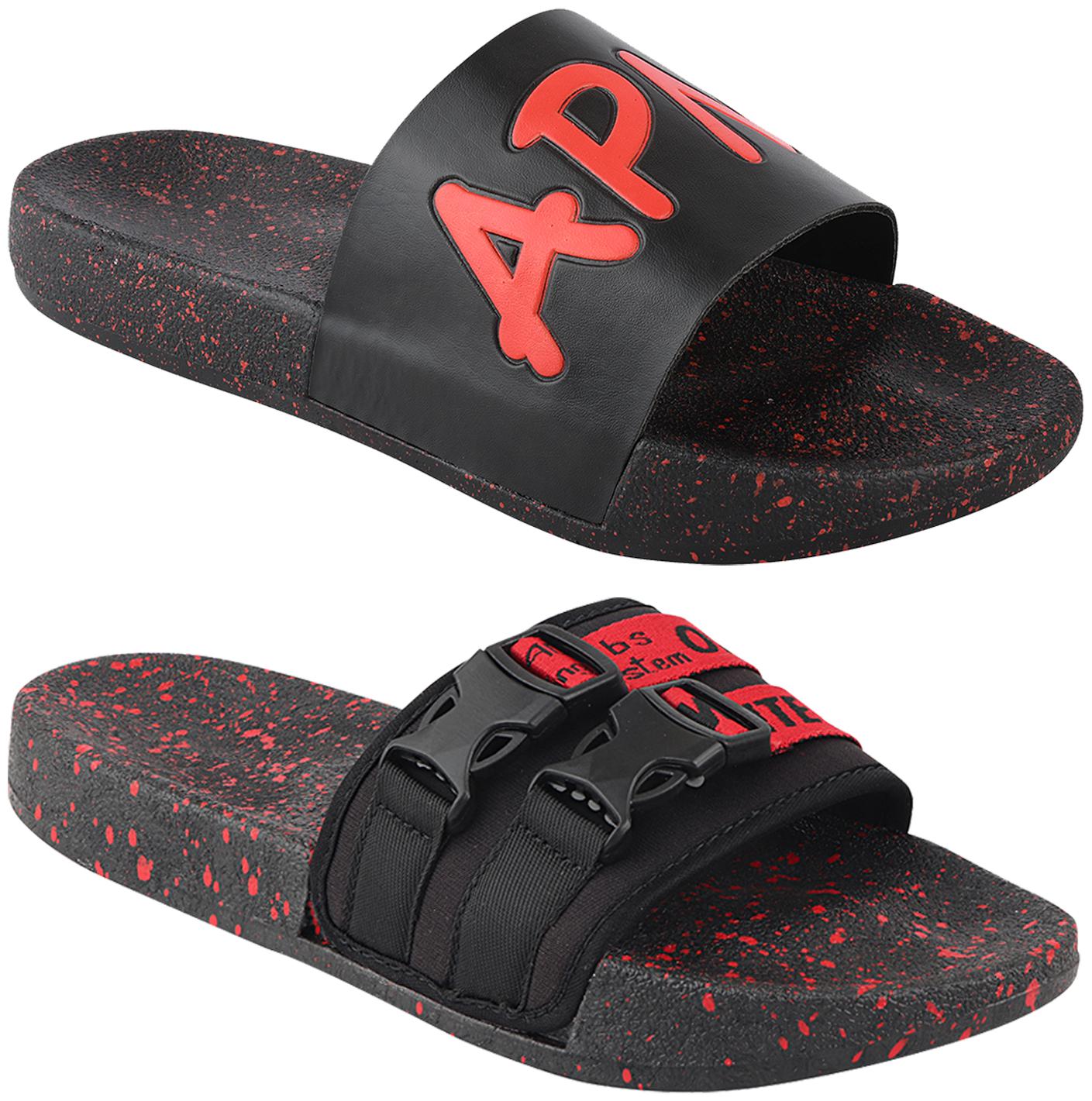 

Birde Men Multi Flip-Flops - 2 Pair