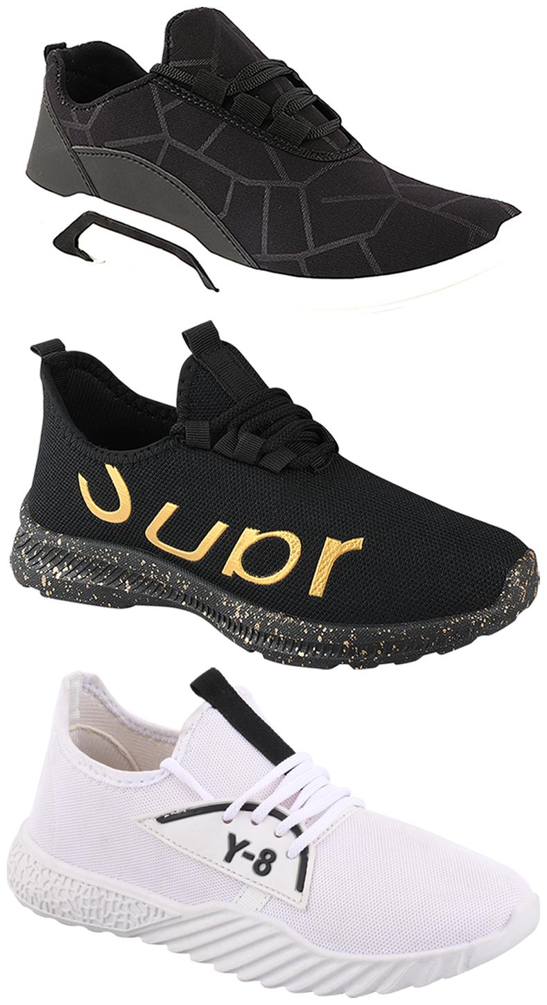 

Birde Men Multi-Color Casual Shoes - BRD-300-BLK-368-377