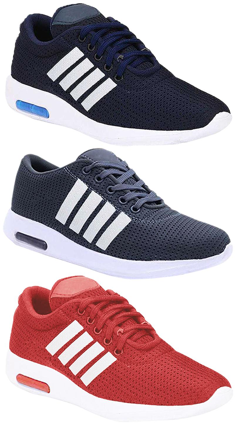 

Birde Men Multi-Color Casual Shoes - BRD-304-BLU BRD-304-GRY BRD-304-RD