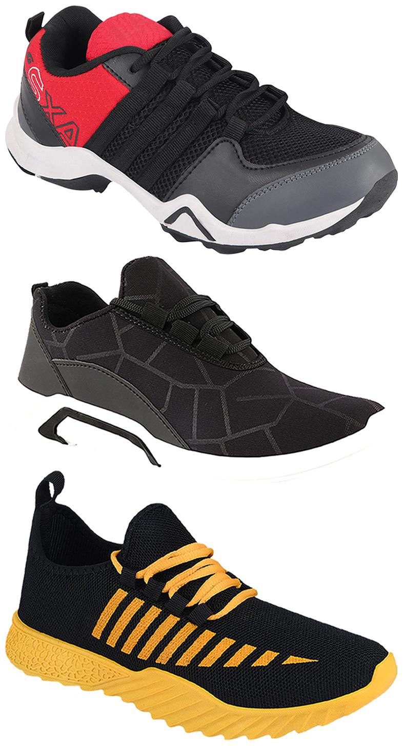 

Birde Men Multi-Color Casual Shoes - BRD-300-BLK-360 AX-2