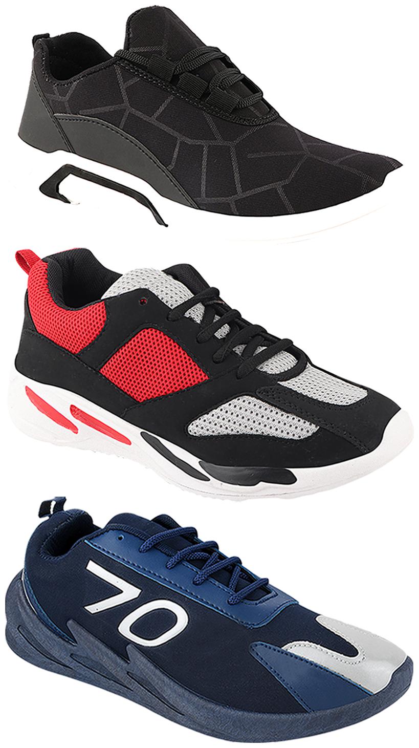

Birde Men Multi-Color Casual Shoes - CASUAL SPORTS SNEAKERS RUNNNING SHOES - BRD-300-BLK-334-351