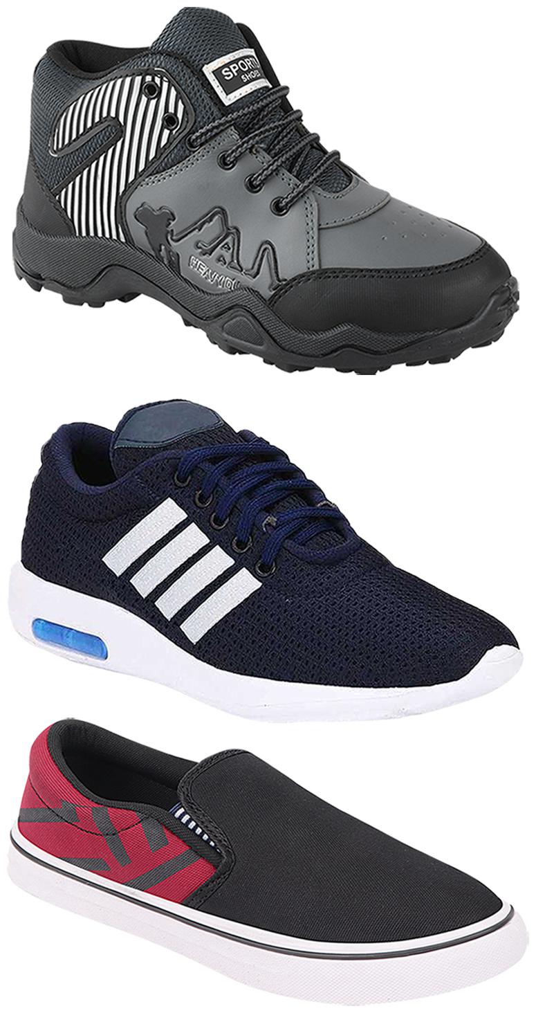

Birde Men Multi-Color Casual Shoes - BRD-304-BLU BRD-308-MRN BRD-367