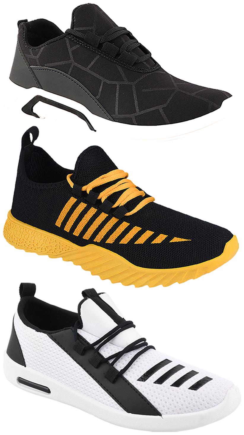 

Birde Men Multi-Color Casual Shoes - BRD-300-BLK-360-376