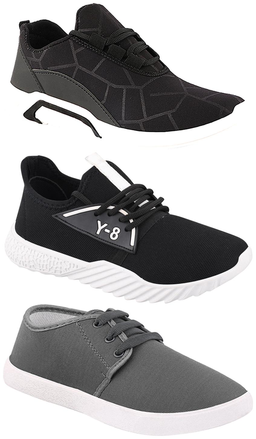 

Birde Men Multi-Color Casual Shoes - BRD-300-BLK-1079-378