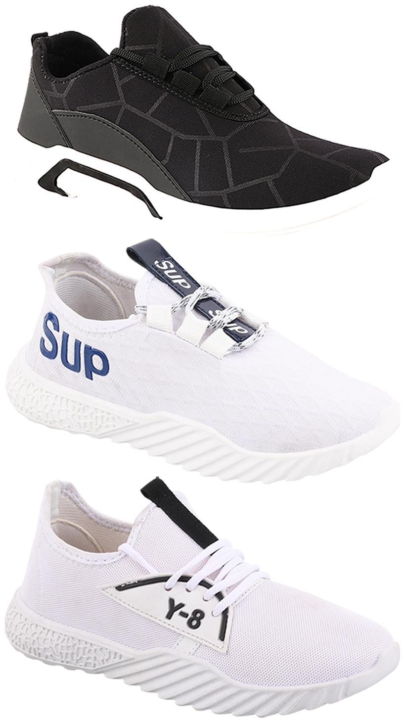 

Birde Men Multi-Color Casual Shoes - CASUAL SPORTS SNEAKERS RUNNNING SHOES - BRD-300-BLK-377-385