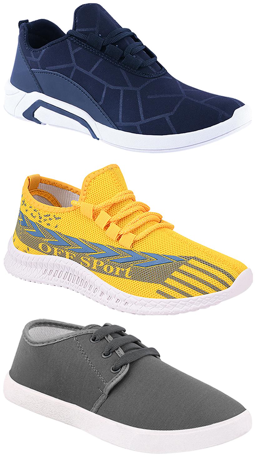 

Birde Men Multi-Color Casual Shoes - BRD-300-BLU-1079-316