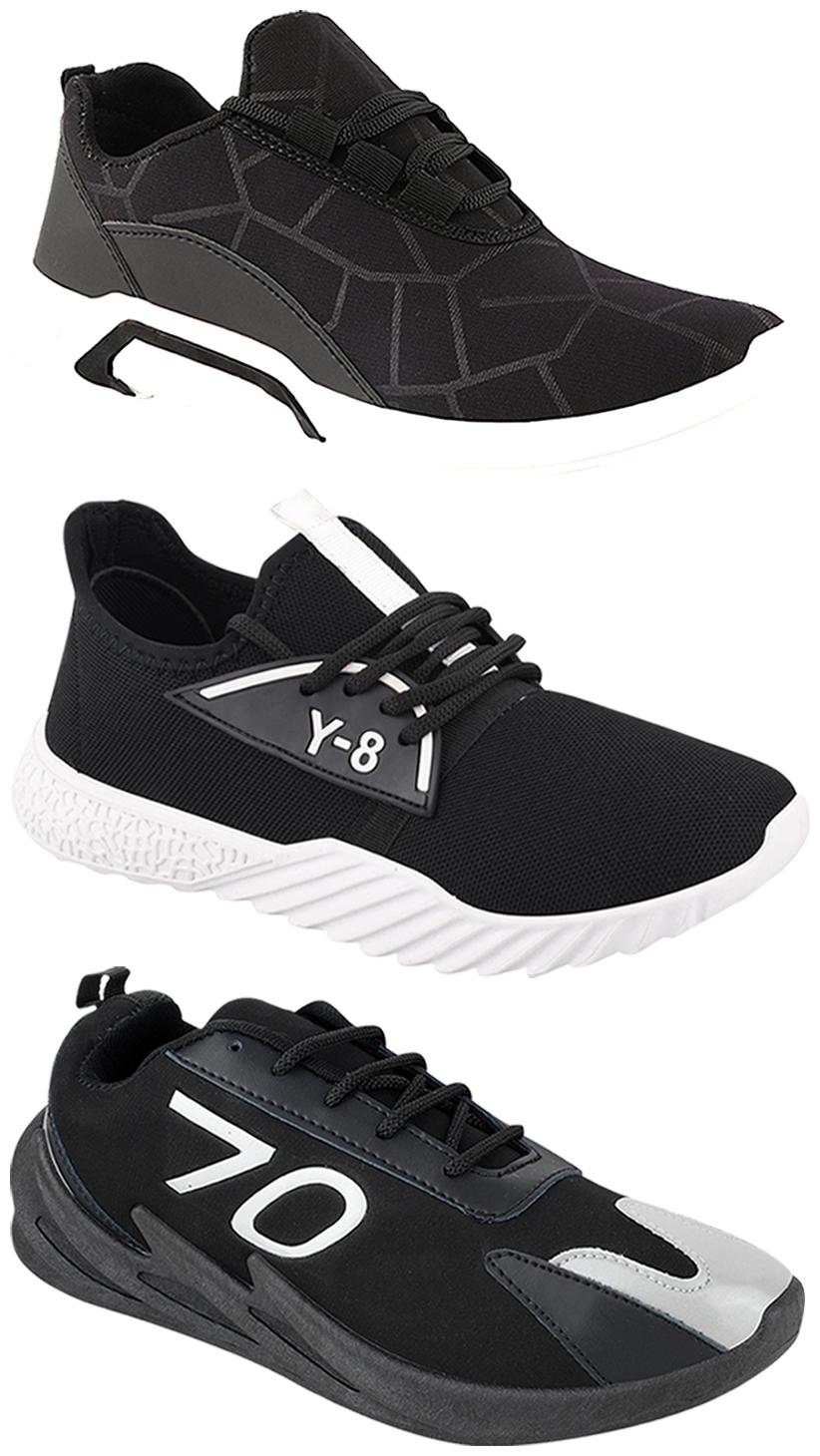 

Birde Men Multi-Color Casual Shoes - CASUAL SPORTS SNEAKERS RUNNNING SHOES - BRD-300-BLK-350-378