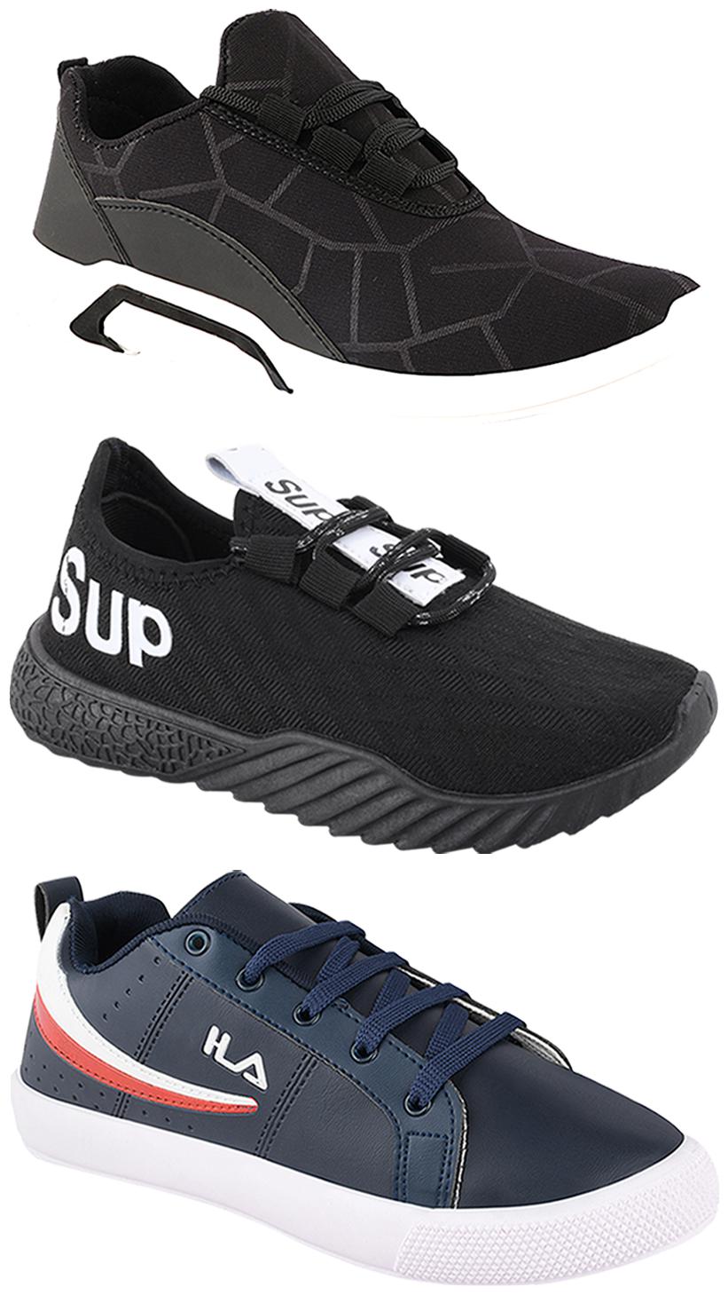 

Birde Men Multi-Color Casual Shoes - CASUAL SPORTS SNEAKERS RUNNNING SHOES - BRD-300-BLK-365-384