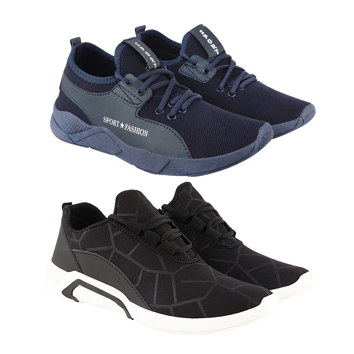 

Birde Men Multi-Color Casual Shoes - BRD-342-300-BLK