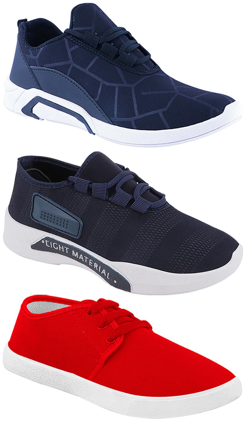 

Birde Men Multi-Color Casual Shoes - BRD-300-BLU-301-BLU-1077