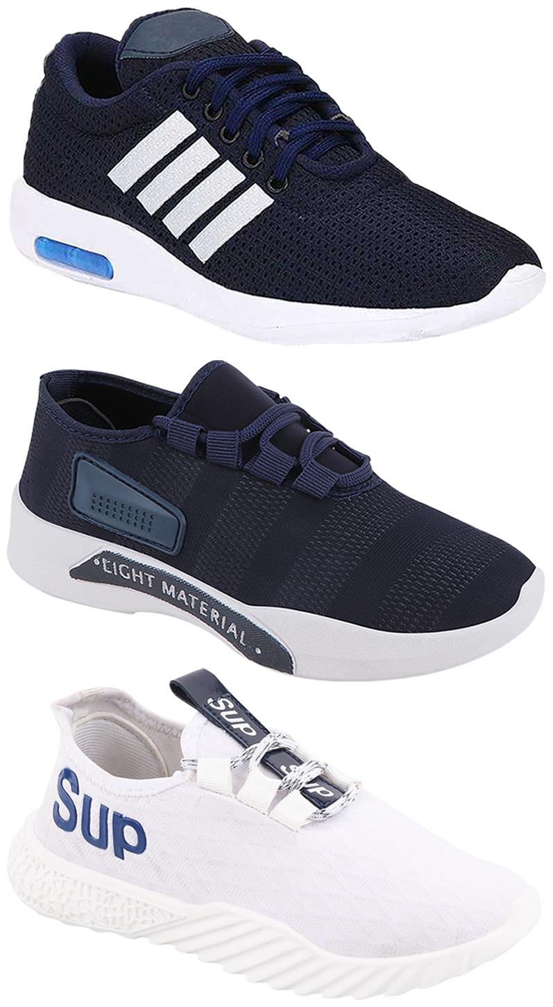 

Birde Men Multi-Color Casual Shoes - CASUAL SPORTS SNEAKERS RUNNNING SHOES - BRD-304-BLU BRD-301-BLU BRD-385