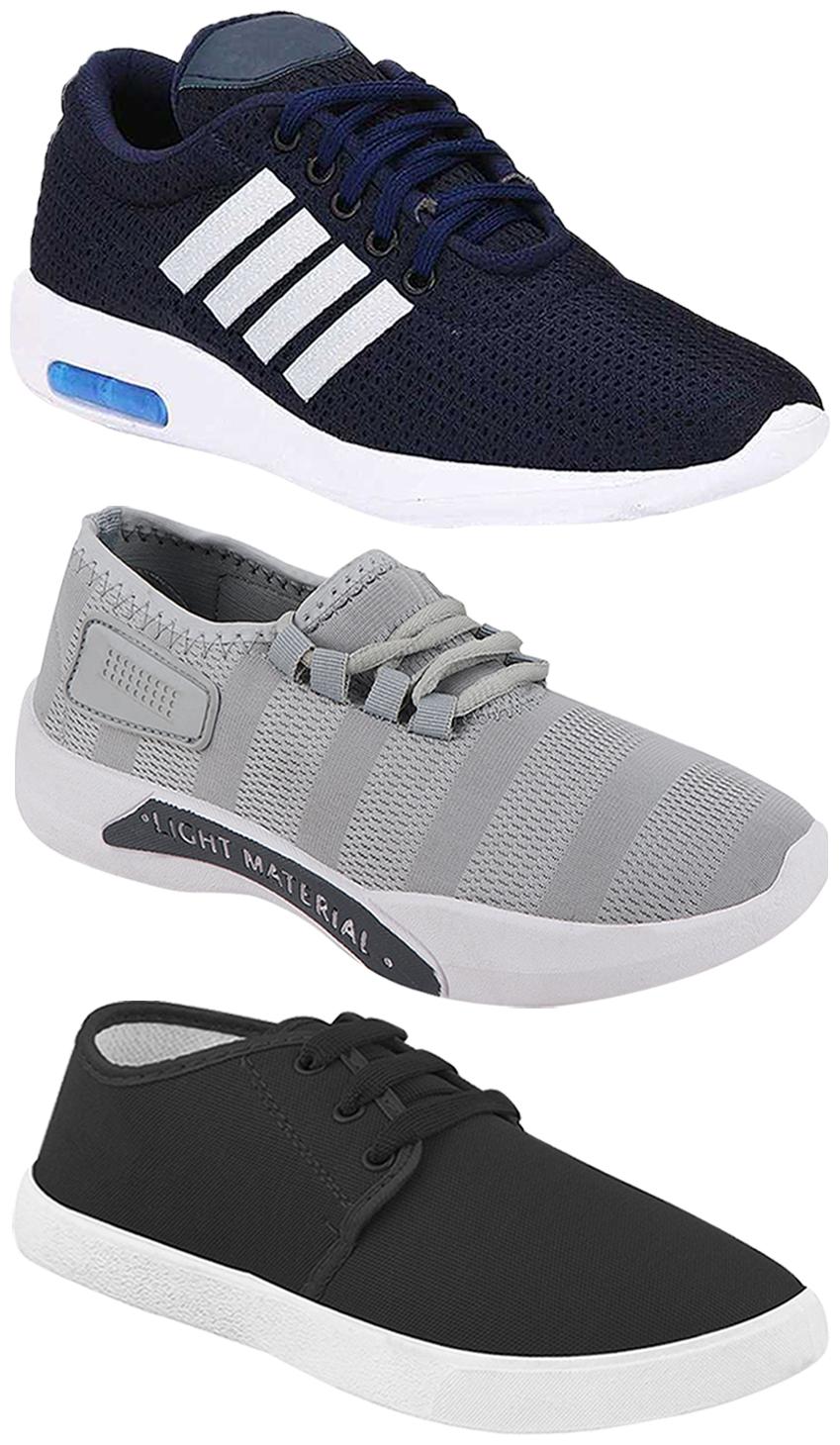 

Birde Men Multi-Color Casual Shoes - BRD-304-BLU BRD-301-GRY BRD-349