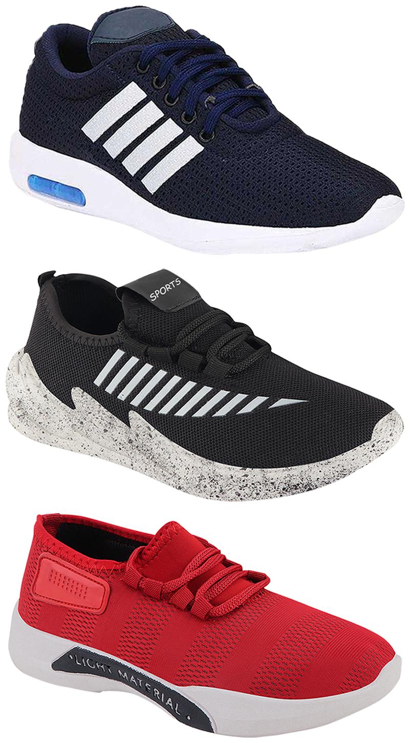 

Birde Men Multi-Color Casual Shoes - BRD-304-BLU BRD-301-RD BRD-324-GRY