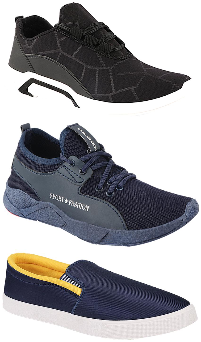 

Birde Men Multi-Color Casual Shoes - BRD-300-BLK BIRDE-52-342
